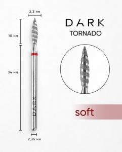 DARK BY RIOR FREZ TORNADO LEZKA 2,3x10 CZERWONA