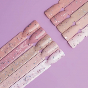 SEMILAC TOP COAT FLOWER FLAKES T23 - 7ml