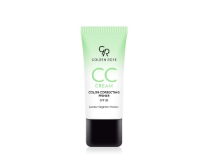 GOLDEN ROSE CREAM COLOR CORRECTING PRIMER GREEN KORYGUJĄCY KREM CC - ZIELONY